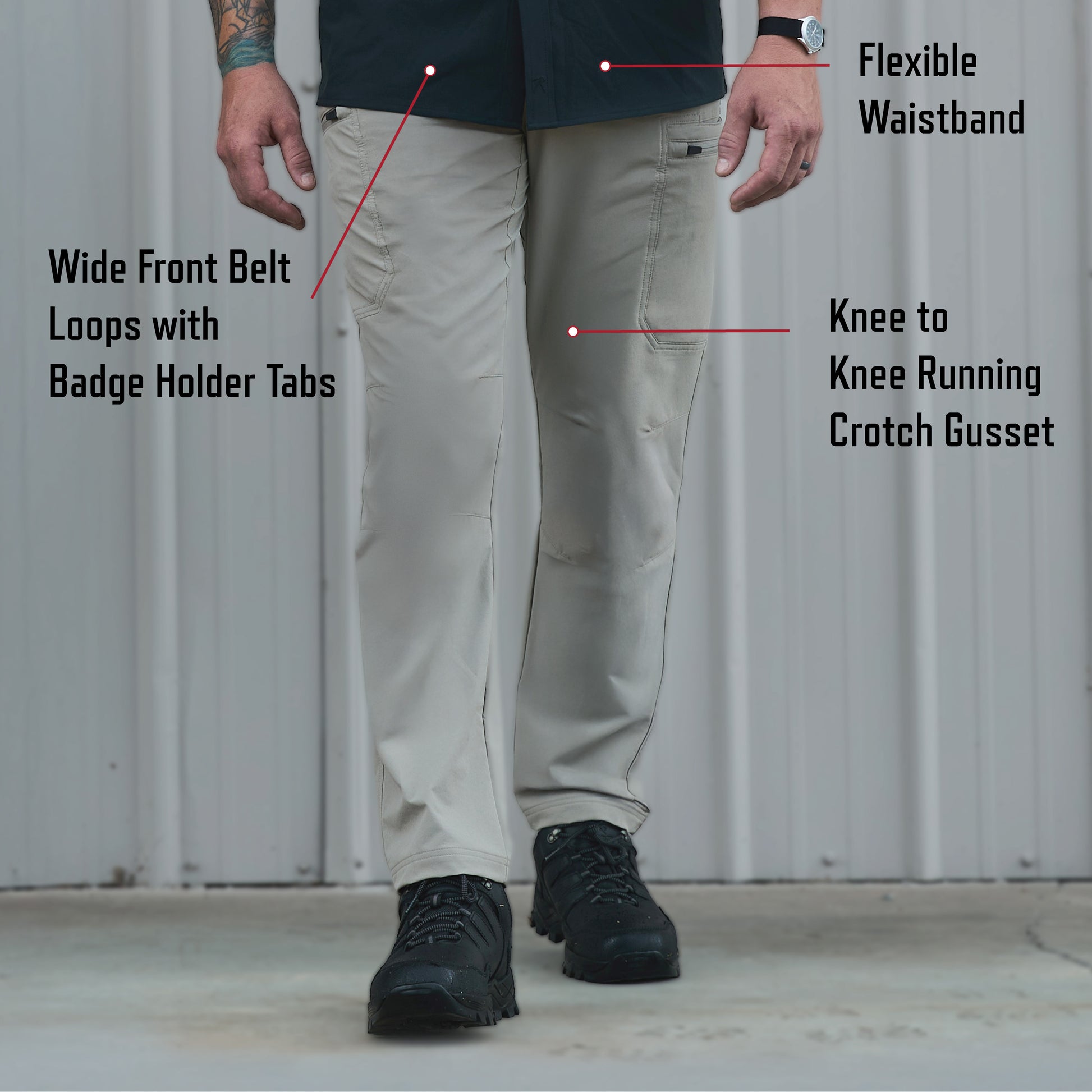 Rothco’s Edge Pants feature a modern, sleek, and evolved design that is built for action and made for flexibility. The Edge Pants are crafted with utility-focused features that include a DWR coated four-way stretch fabric, a “knee to knee” running crotch gusset for unrestricted mobility, and a low-profile strategic design that is perfect for on and off-duty. www.defenceqstore.com.au