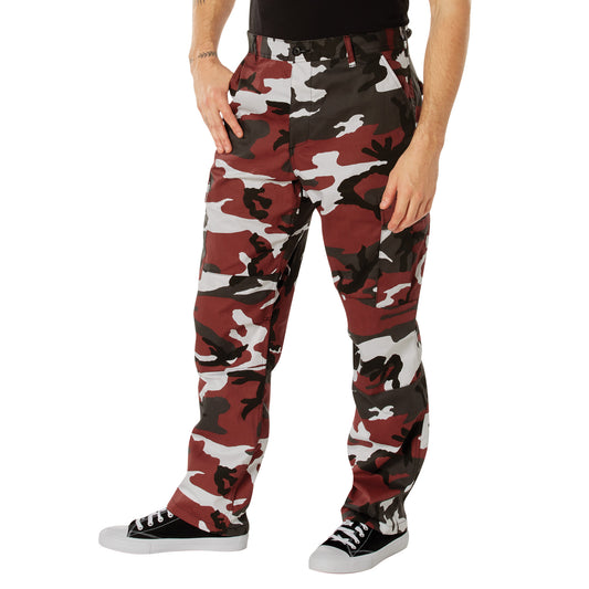 Experience over 4 decades of trusted design with our Color Camo Tactical BDU Pants. Constructed from a robust cotton / polyester fabric blend, these military cargo pants are built for unparalleled performance and comfort. www.defenceqstore.com.au