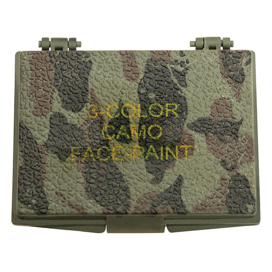 Ideal For Hunting And Military Applications, this 3 Color OCP (Operational Camouflage Pattern) Camo Face Paint Compact Features Brown, Tan, And Loam Colors - Designed To Work With Operational Camouflage Pattern/Scorpion. www.defenceqstore.com.au