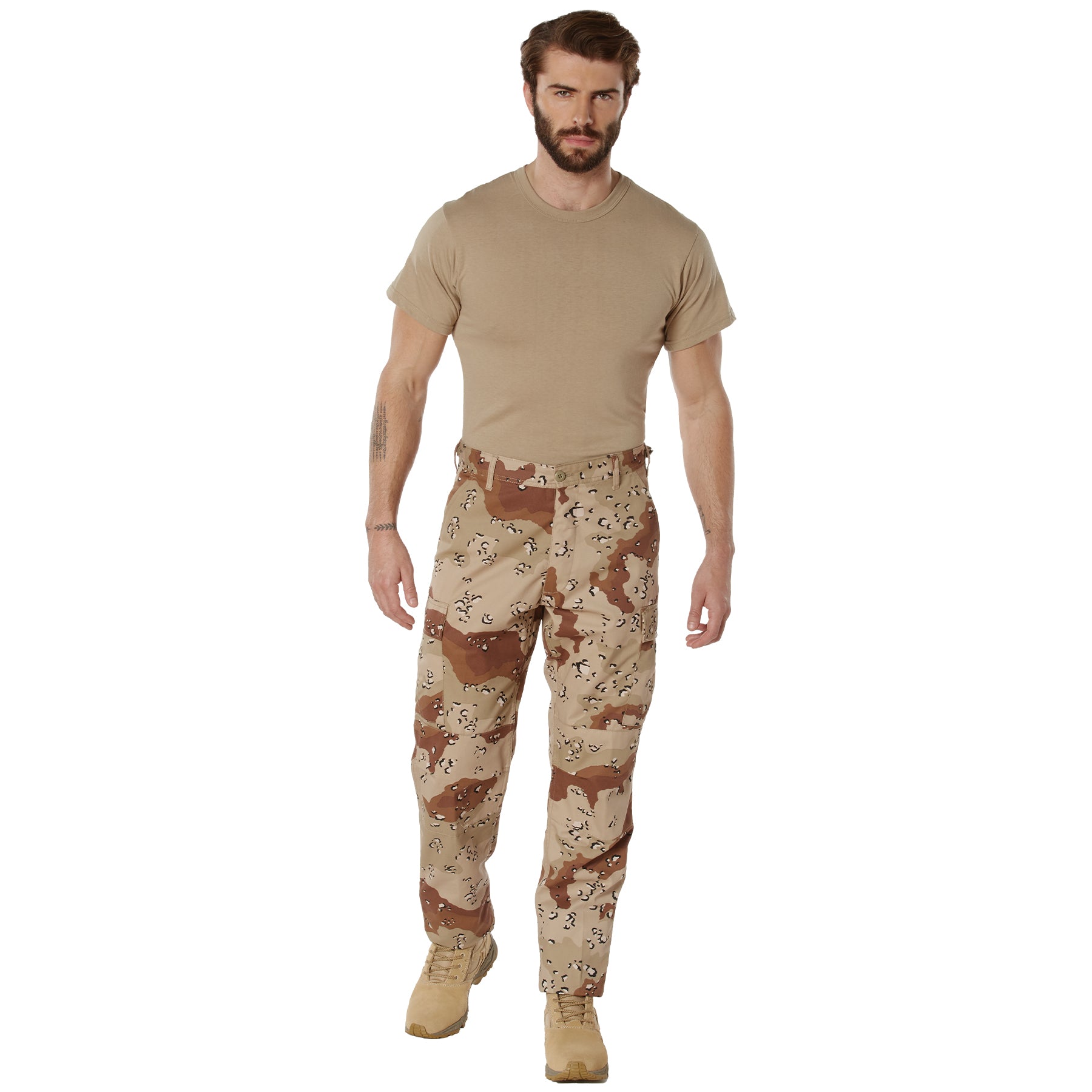 Experience over 4 decades of trusted design with our Color Camo Tactical BDU Pants. Constructed from a robust cotton / polyester fabric blend, these military cargo pants are built for unparalleled performance and comfort.  www.defenceqstore.com.au