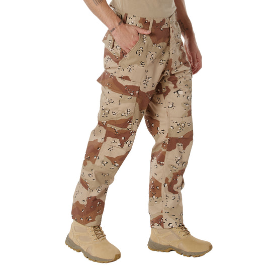 Experience over 4 decades of trusted design with our Color Camo Tactical BDU Pants. Constructed from a robust cotton / polyester fabric blend, these military cargo pants are built for unparalleled performance and comfort.  www.defenceqstore.com.au