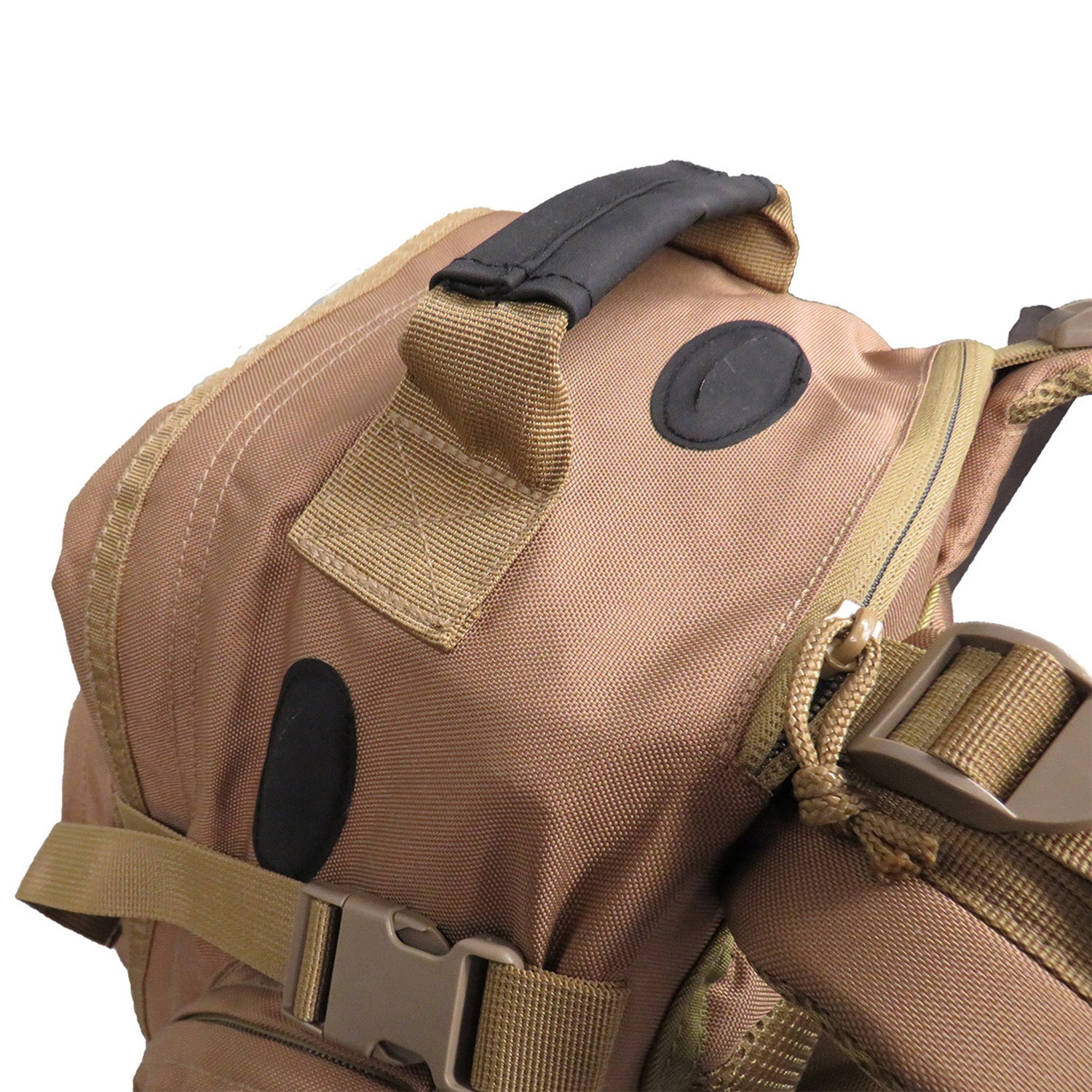 The Tactical 45LT Patrol Pack is designed for 2-3 day missions, featuring two main compartments for efficient gear organization. It includes a front pocket with an internal organizer, a dedicated hydration pocket, and a protective pouch for sunglasses. www.defenceqstore.com.au