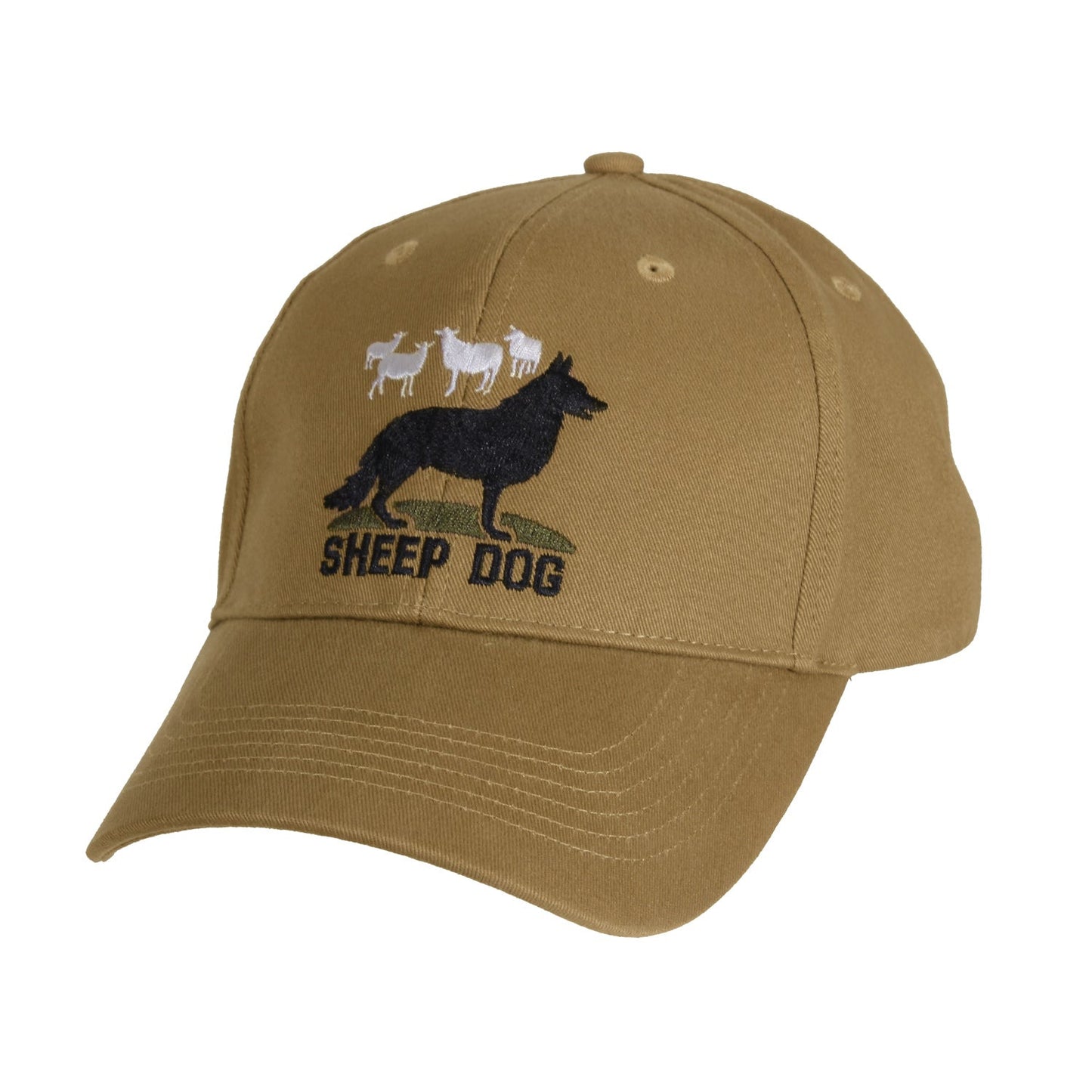 Embrace your role as a guardian and join the Sheep Dog Deluxe Low Profile Cap family. The front panel of this ball cap displays exquisite embroidery of "SHEEP DOG" with a charming design of a sheep and dog. www.defenceqstore.com.au