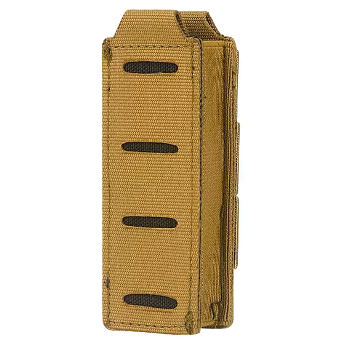 The 9mm Pistol Single Magazine Pouch is a durable yet ultra lightweight option to carry a one single pistol magazine. Requiring on single PALS column wide, it easily attaches via MOLLE all belts and vests. www.defenceqstore.com.au