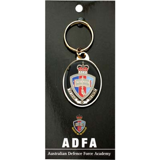 Get your hands on the ADFA Key Ring from the experts at tactical! This stunning, gold-plated key ring, measuring 40mm, will not only keep your keys in order but also spark conversations. www.defenceqstore.com.au