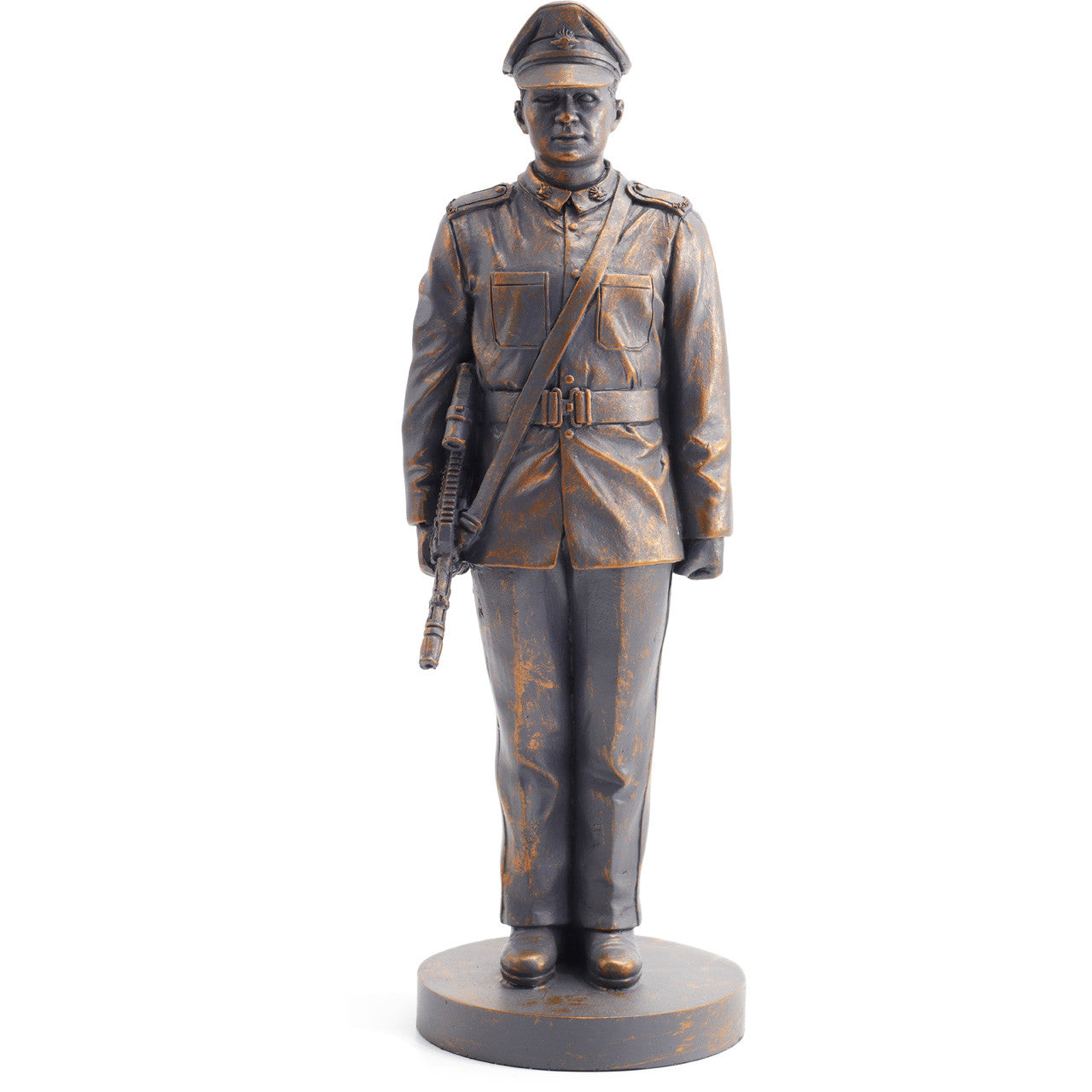 Miniature ADFA Male Army Officer is the perfect present for graduates, serving members or veterans. A reflection of service for all members of the Australian Army. Whether starting, changing or ending a career in the Australian Army this cold cast bronze figurine is the ideal gift, award or collectable. www.defenceqstore.com.au