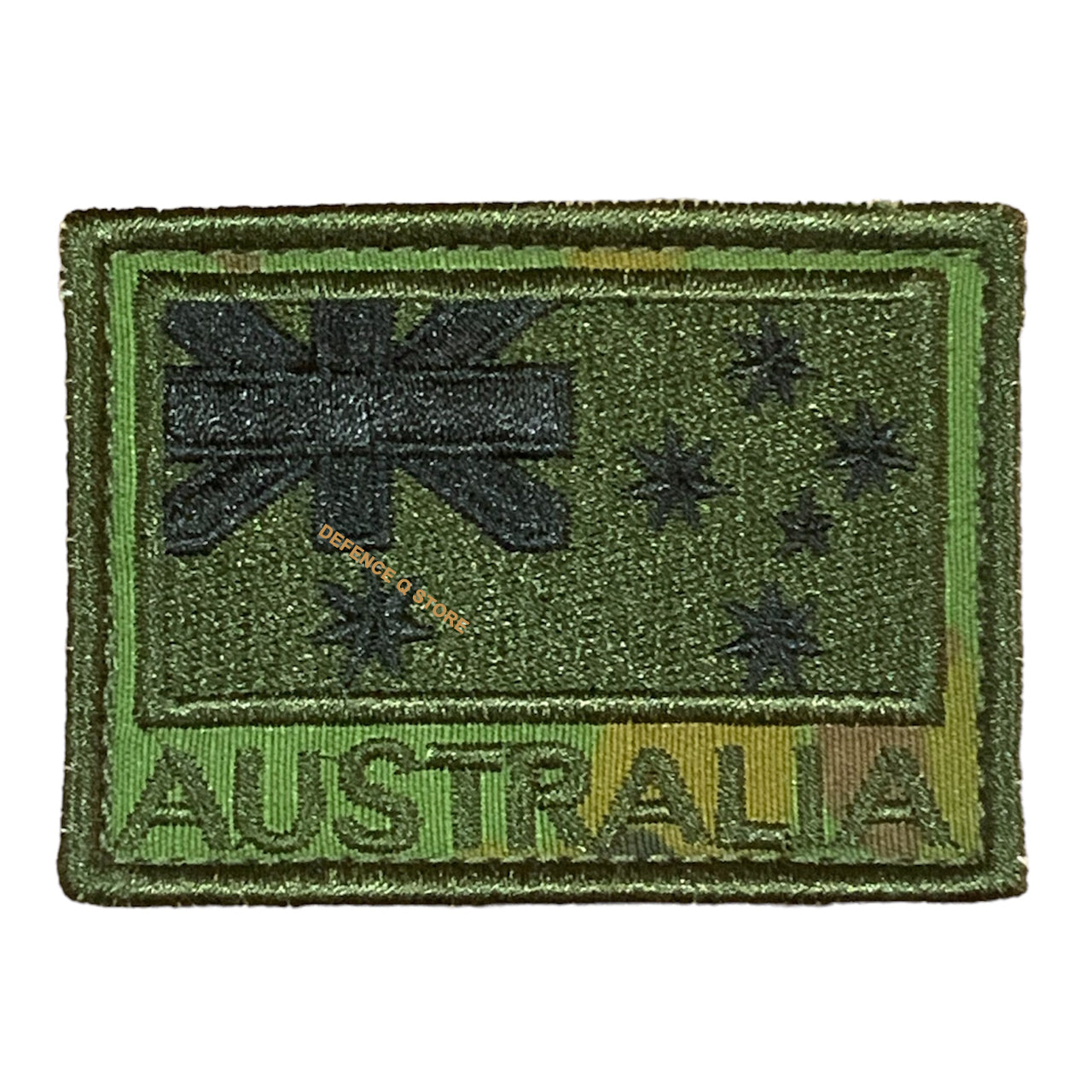 Enhance your outfit with the AMC Subdued ANF Green Embroidery Velcro Backed Patch. Measuring 5cm X 7cm, it adds a charming touch to your jacket, pack, or cap. Display your patriotic spirit in a stylish and compelling manner! www.defenceqstore.com.au