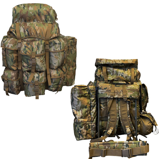 The AMCU Tactical Field Alice Pack XL delivers serious carrying capacity with thoughtful design details that matter in the field. Engineered from rugged 900D fabric with reinforced webbing and nylon buckles, this pack handles demanding conditions without compromise. www.defenceqstore.com.au
