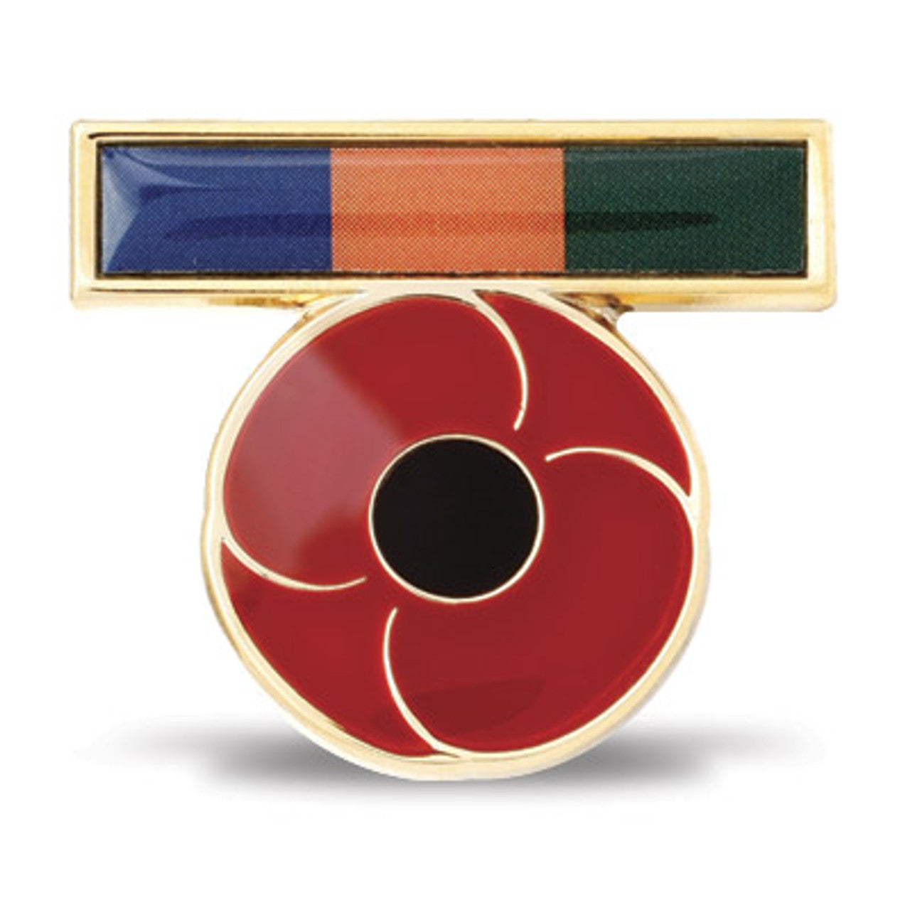 Protective Ribbon AOSM Border Protection Ribbon Poppy Lapel Pin – Defence Q Store