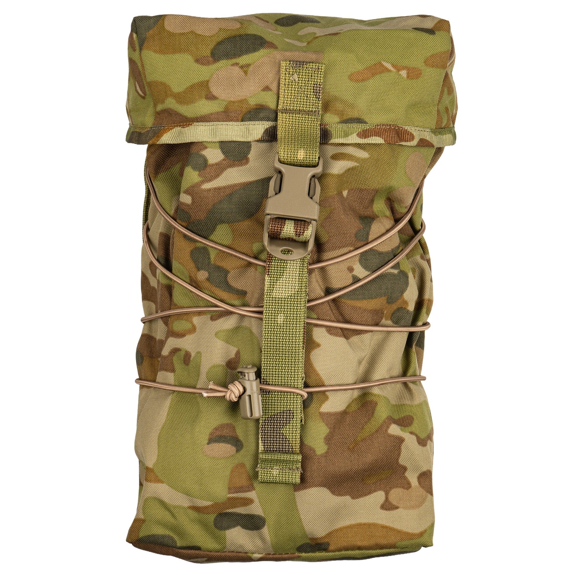 The Platatac Accessories GP pouch is a&nbsp;versatile general-purpose modular pouch that will securely store a variety of items. It features a fastex clip closure with a drawcord at the top of the pouch and has adjustable elastic shock cord retention on the outside to cinch the pouch down. www.defenceqstore.com.au