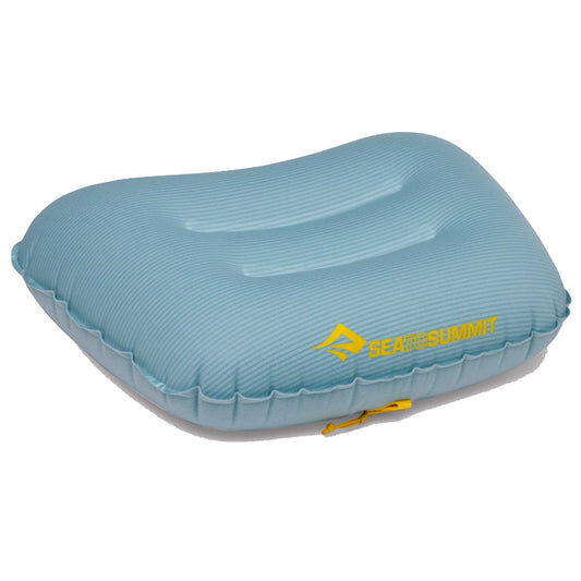 Ultralight, compact, and comfortable, the Aeros Ultralight Pillow uses soft, brushed recycled fabric and a contoured shape that fits inside sleeping bag hoods. Its scalloped base and included PillowLock System system keep it securely in place all night. www.defenceqstore.com.au