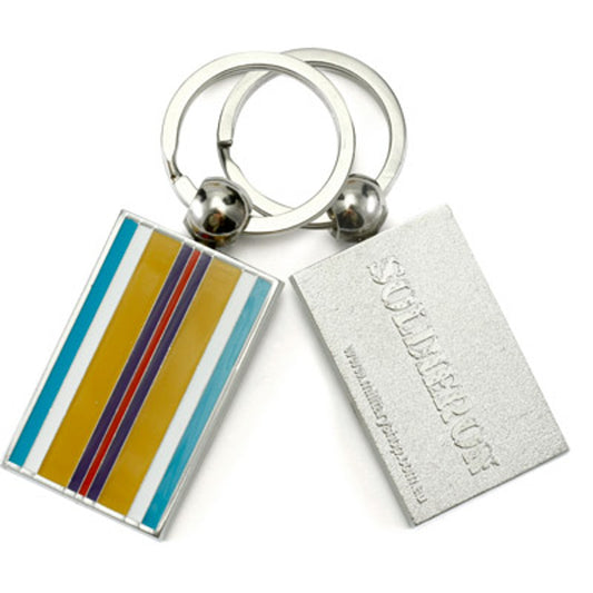 Experience the exceptional with our Afghanistan Campaign Silver Key Ring. Embark on your journey with this 25mm x 40mm silver plated key ring, featuring an enamel filled face with the vibrant colors of the Afghanistan Campaign Ribbon. www.defenceqstore.com.au