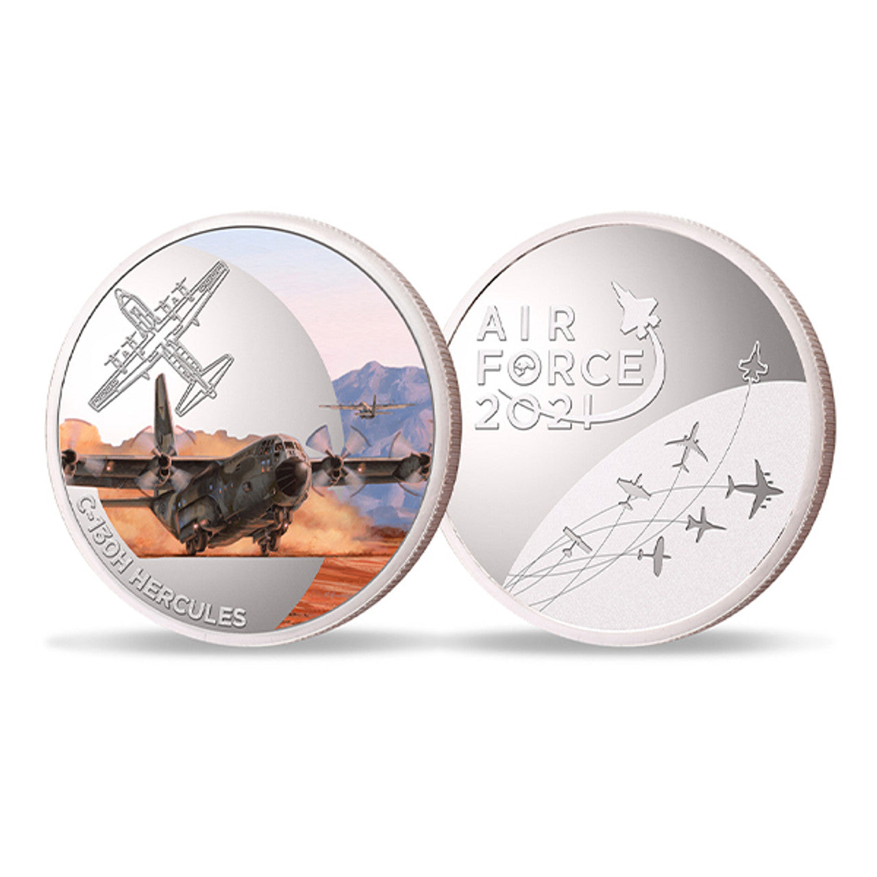 The Air Force 100 Limited Edition Medallion C-130 Hercules is a striking and stunning piece that commemorates the Air Force Centenary. With only 500 available, this limited edition medallion is a must-have for collectors and aviation enthusiasts alike. www.defenceqstore.com.au