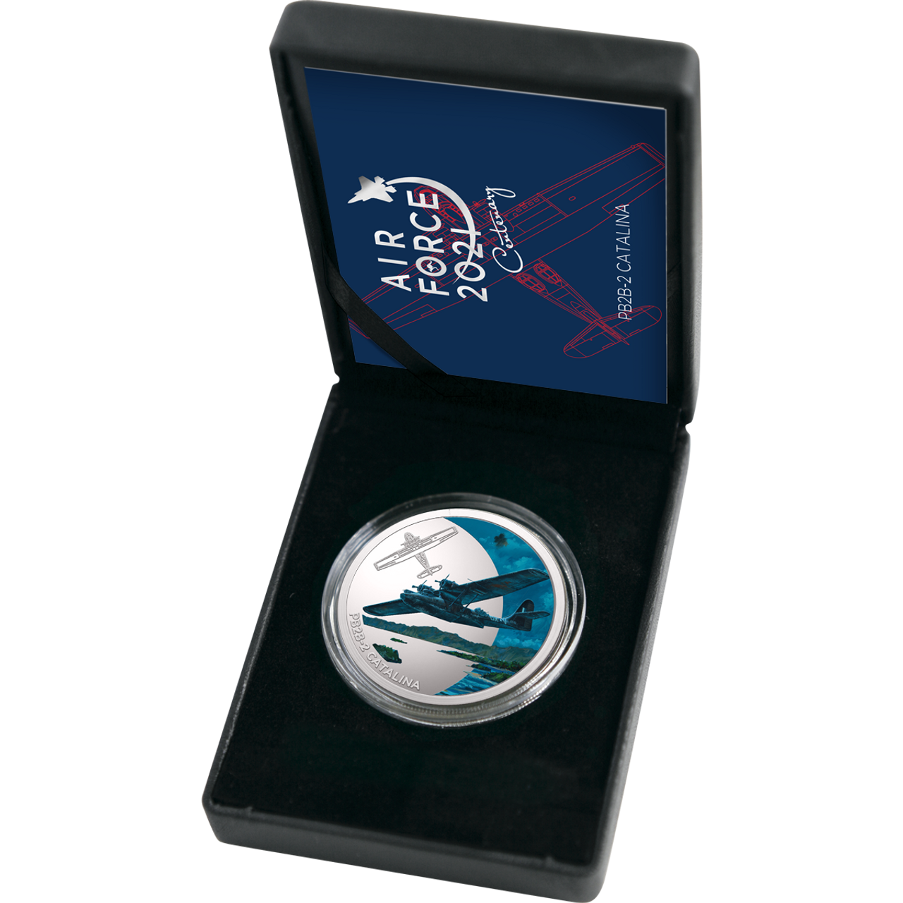 The captivating Air Force 100 Limited Edition Medallion - Catalina is a breathtaking piece from our collection and the perfect way to commemorate the Air Force Centenary. Limited to only 500 releases worldwide, this medallion is a true collector's item. www.defenceqstore.com.au