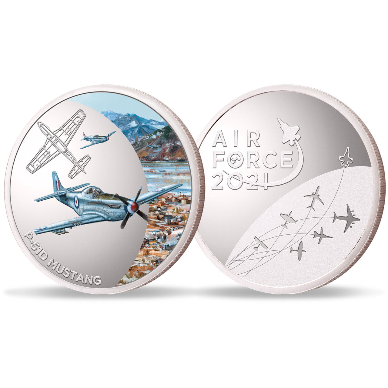 The sensational Air Force 100 Limited Edition Medallion - P-51D Mustang is a must-have for aviation enthusiasts and collectors. This exclusive limited edition medallion commemorates the Air Force Centenary and is a perfect way to own a piece of history. With only 500 releases worldwide, this medallion is a rare find. www.defenceqstore.com.au