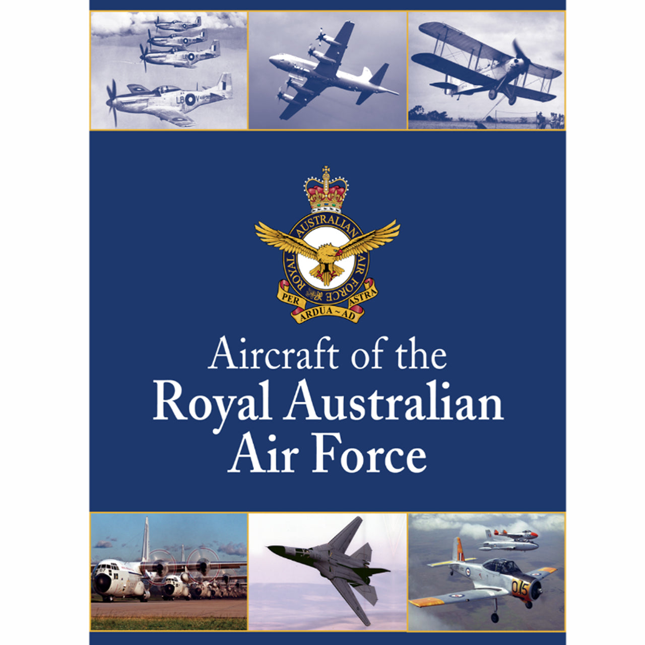 Aircraft of The Royal Australian Air Force tells the story of the RAAF’s first one hundred years by describing the acquisition, operation, and service record of the multitude of aircraft types flown by the RAAF.  www.defenceqstore.com.au