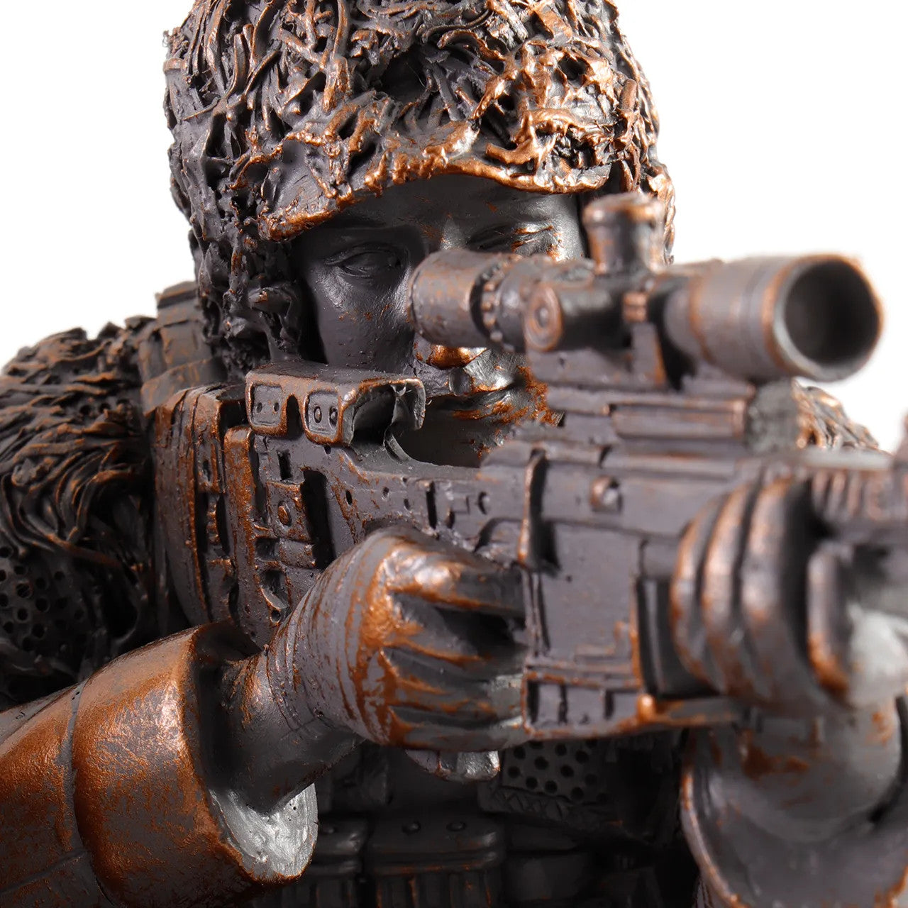 The Limited Edition 'Australian Army Sniper Pair' figurine is a tribute to the skilled marksmen who have played a vital role in Australian military history. www.defenceqstore.com.au