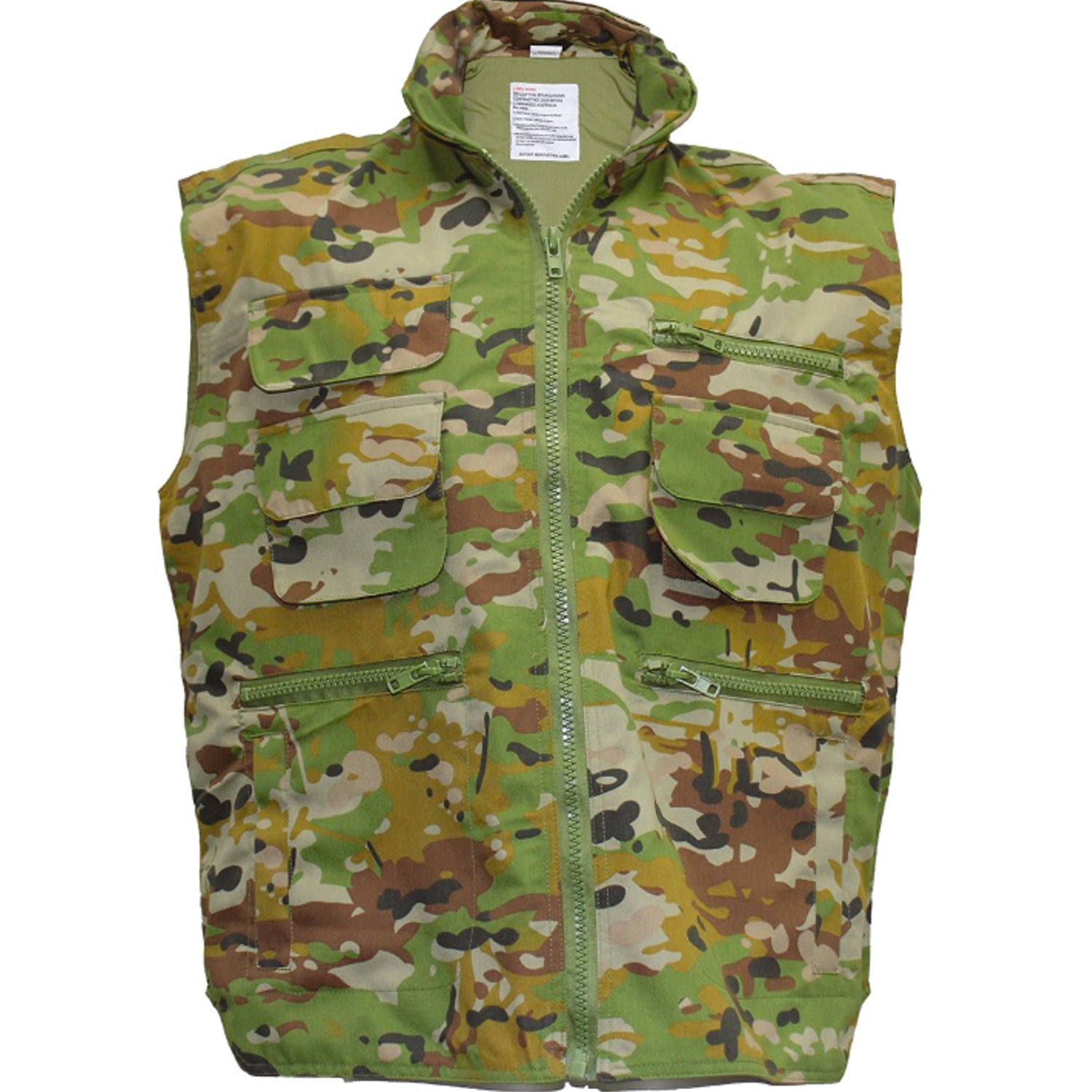 The Australian Multicam Ranger Vest AMC is built for serious fieldwork. Eight strategically placed front pockets—three with secure velcro flaps, three with reliable zips, and two hand warmers—keep your essentials within reach. www.defenceqstore.com.au
