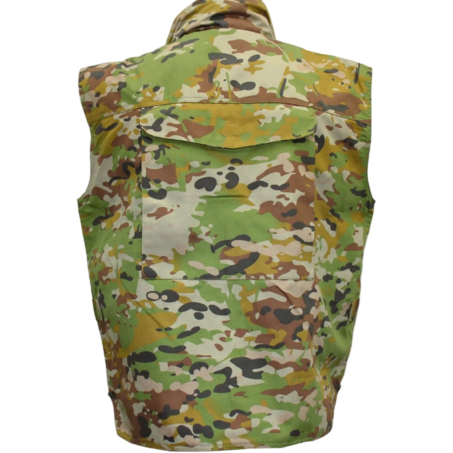 The Australian Multicam Ranger Vest AMC is built for serious fieldwork. Eight strategically placed front pockets—three with secure velcro flaps, three with reliable zips, and two hand warmers—keep your essentials within reach. www.defenceqstore.com.au