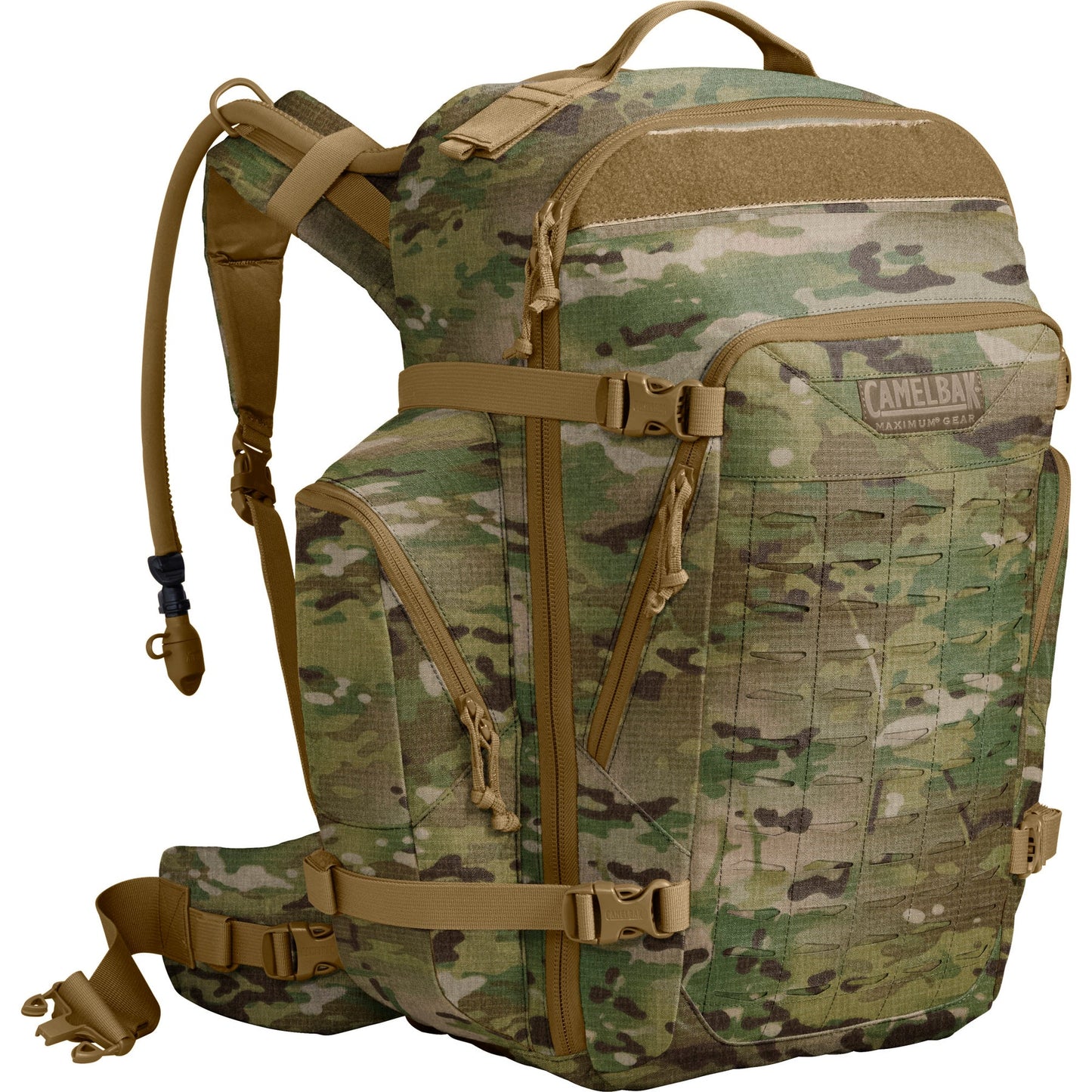 The name says it all. BIG ____ MOTHERLODE. With over 47L of cargo and a 3L Mil Spec Reservoir that provides 25% more water per sip, the new BFM™ is perfect for extended missions. The new Futura™ harness, which adjusts for individual torso length and plate carrier configurations, stays comfortable on even the longest of operations. www.defenceqstore.com.au