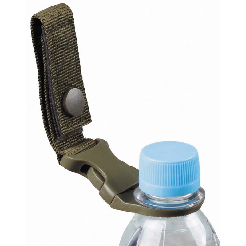 Stay hydrated without breaking stride. This versatile water bottle holder clips securely to your belt, MOLLE webbing, pack, or vest—keeping your drink within arm's reach during missions, training, hikes, or hunts. The quick-release system lets you grab a drink in seconds, no fumbling required. www.defenceqstore.com.au