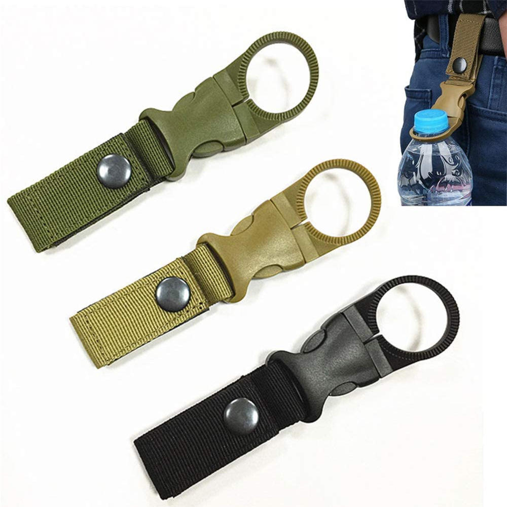 Stay hydrated without breaking stride. This versatile water bottle holder clips securely to your belt, MOLLE webbing, pack, or vest—keeping your drink within arm's reach during missions, training, hikes, or hunts. The quick-release system lets you grab a drink in seconds, no fumbling required. www.defenceqstore.com.au