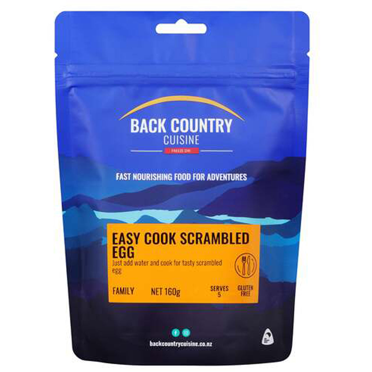 Transform a simple addition of water into a delicious and satisfying meal with our Easy Cook Scrambled Egg. Experience the mouthwatering flavor and convenience of our freeze dried meal. Just add water and let the magic begin! www.defenceqstore.com.au