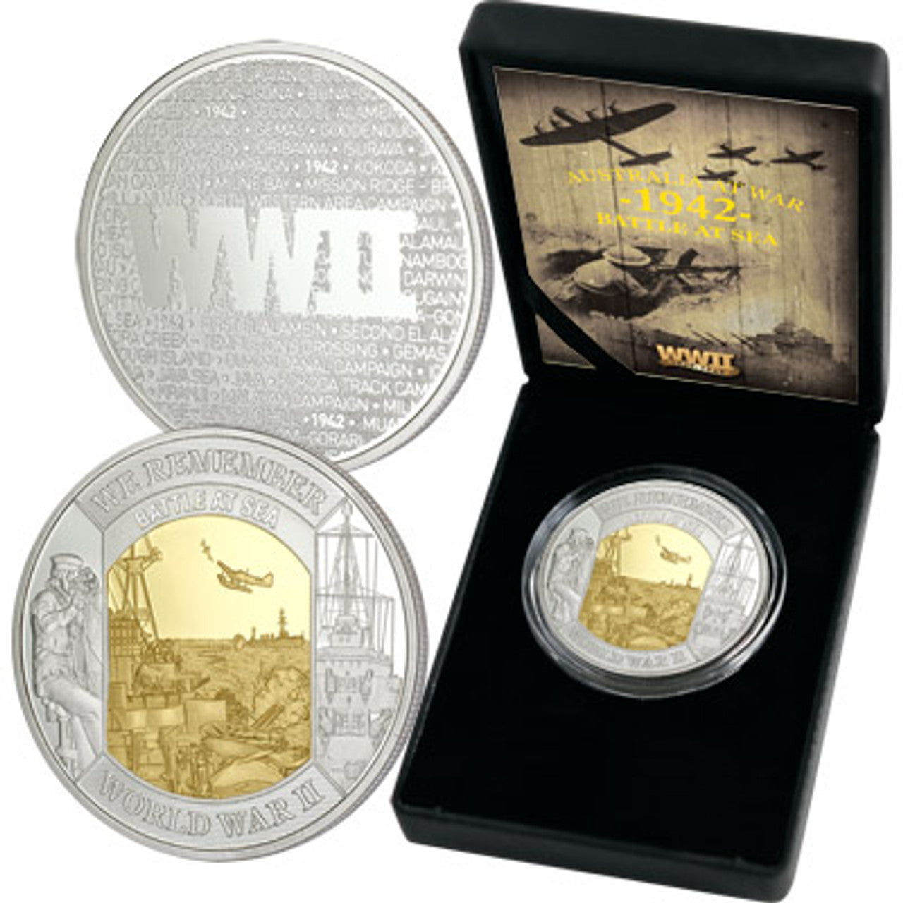 Introducing the Limited Edition Royal Australian Navy Medallion, a commemorative piece that pays tribute to the Navy's crucial role in the War in the Pacific. This medallion is a must-have for history enthusiasts and collectors alike, as it represents a significant period in Australia's naval history. www.defenceqstore.com.au