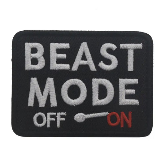 Transform into your strongest self with the Beast Mode Patch Hook & Loop, measuring 8x6cm! Unleash your inner power and conquer every challenge with confidence and style. www.defenceqstore.com.au