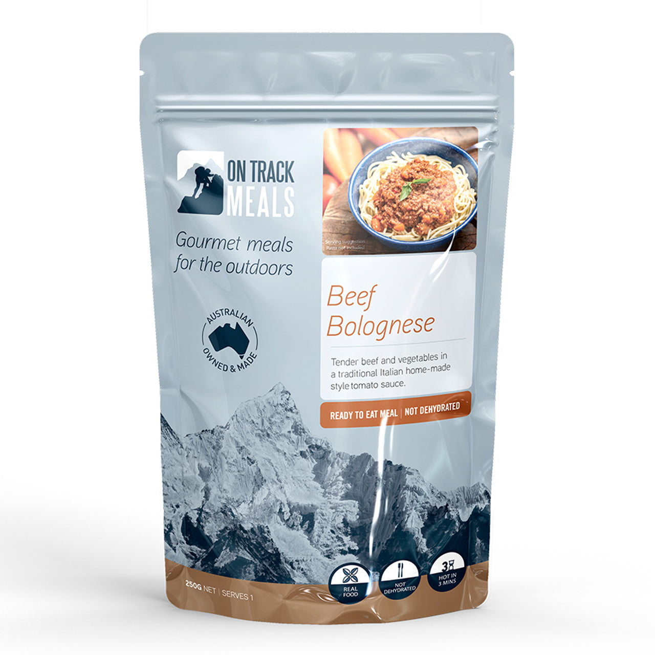 What’s better than a traditional home-made Bolognese? Crafted with lean Australian beef and fragrant vegetables. Perfect with pasta or rice. www.defenceqstore.com.au