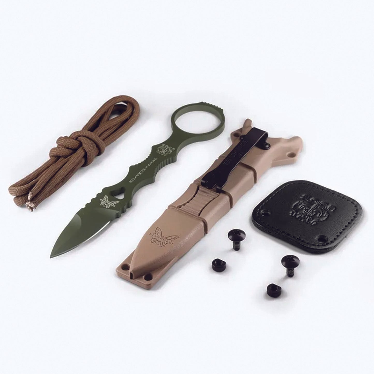 Designed with a 440C stainless steel blade and OD Green finish, this Mini SOCP® delivers rugged performance with an organic terrain advantage. The skeletonised handle reduces weight without sacrificing grip. Comes complete with a versatile SOCP® sheath for adaptable carry options. www.defenceqstore.com.au