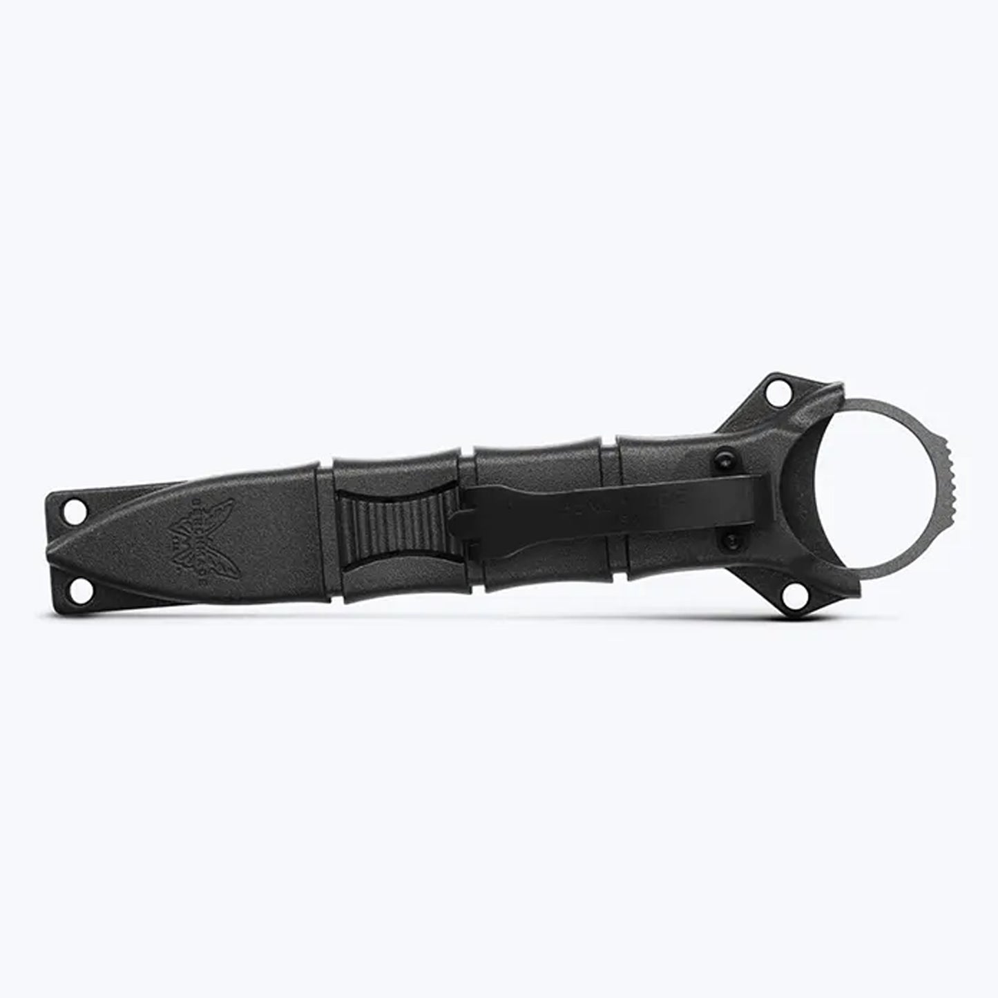 Finished in subdued Tungsten Grey, this Mini SOCP® features a 440C stainless steel blade, a single edge grind, and a skeletonised handle optimised for fast control. Lightweight, low profile, and backed by a matching SOCP® sheath to keep it ready — wherever you are.  www.defenceqstore.com.au