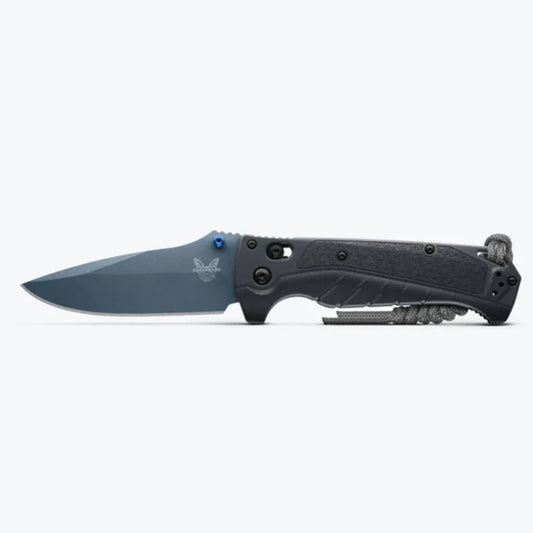 NEW May 2025 - They say don’t mess with a good thing — but you can always refresh the ‘fit. Enter: dark water variant of Benchmade's hard use angler’s folder, the Adira™.  www.defenceqstore.com.au