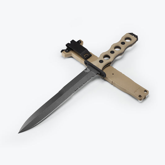 Built for the battlefield, ready for anything. The 185 SOCP®️ Fixed Blade is a versatile next-gen defense tool for infantry and special operations personnel. Designed in conjunction with Greg Thompson based on feedback from the SOCP®️ community, the 185 features an exceptionally tough and resilient CPM-3V blade, resulting in a thin, lightweight knife capable of extreme use without fear of failure, making it an effective battle buddy in any scenario. www.defenceqstore.com.au