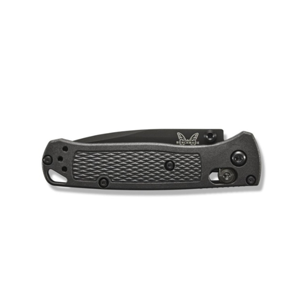 Benchmade's all-black variant of the Mini Bugout packs a mean punch, and does it with class. Now available in three different colourways, the Mini Bugout maintains the same material configuration as its full-sized counterparts in a 42 gram package.  www.defenceqstore.com.au