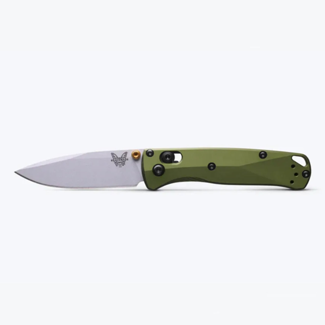 NEW 2025 - The 533SL-10 Mini Bugout®&nbsp;features earthy, Woodland Green anodised aluminum handle scales, a fresh outdoor hue inspired by the vintage camping gear and cookware you might recognise back at camp. www.defenceqstore.com.au