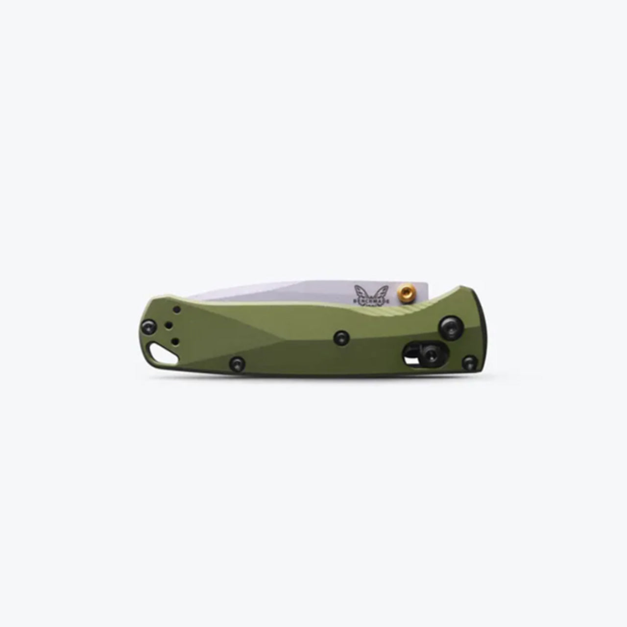 NEW 2025 - The 533SL-10 Mini Bugout®&nbsp;features earthy, Woodland Green anodised aluminum handle scales, a fresh outdoor hue inspired by the vintage camping gear and cookware you might recognise back at camp. www.defenceqstore.com.au