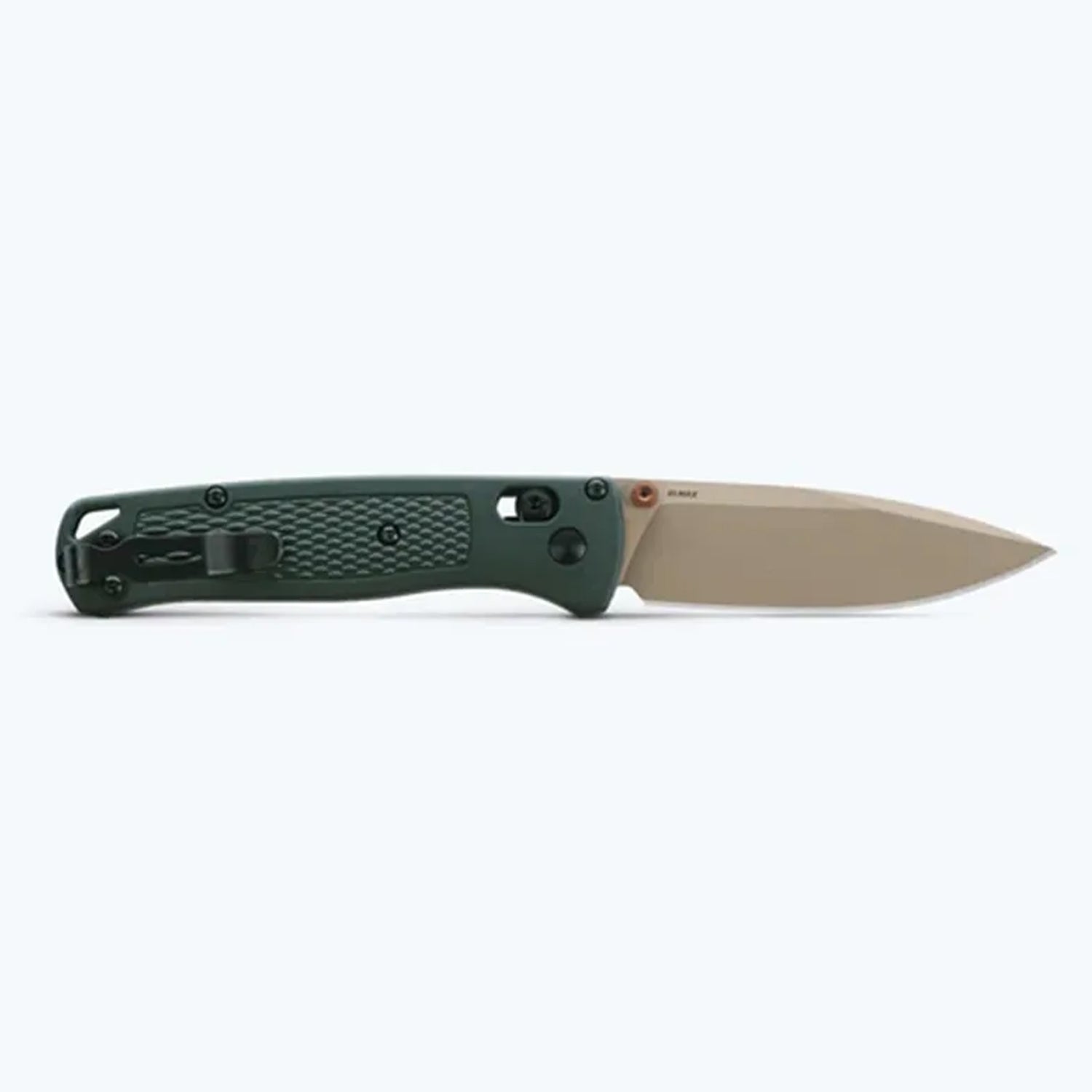 Limited release for&nbsp;2026 Season 1 - The Bugout&nbsp;gets a seasonal refresh with a Taiga Green Grivory® handle and McMillan Tan Cerakote blade. Paired with Burnt Copper accents, this limited variant is built for adventure while keeping weight to a minimum. Tip-down black oxide mini deep carry clip. Made in U.S.A. www.defenceqstore.com.au