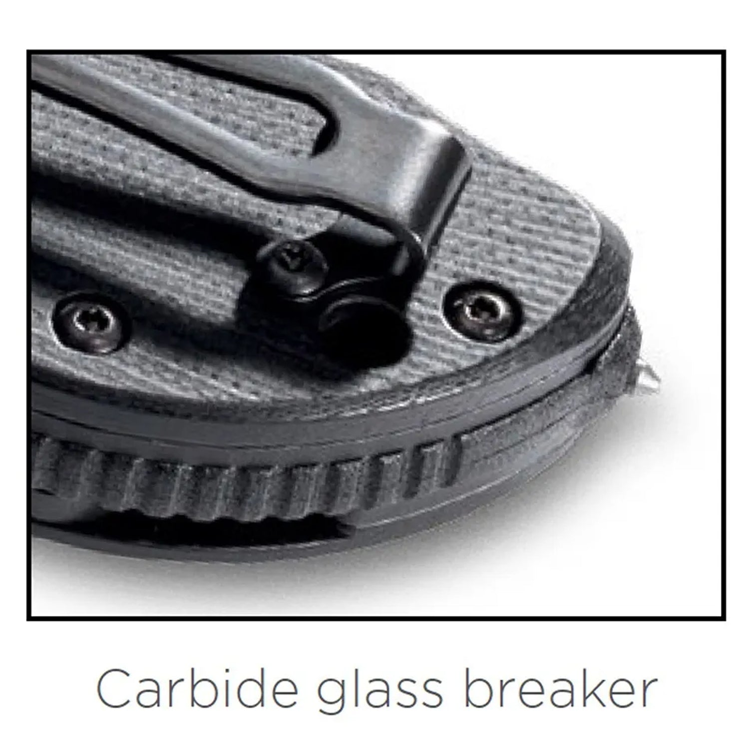 This 916 Triage® knife has all of the great features of Benchmade's&nbsp;original Triage rescue tool, and the added safety-utility benefit of the opposing bevel blunt tip blade.&nbsp;This dynamic triple utility tool includes part serrated knife, safety hook /strap cutter and carbide glass breaker. www.defenceqstore.com.au