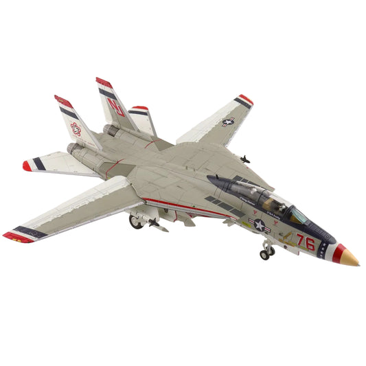 Own a stunning piece of US Navy history with the 1/72 F-14A Tomcat "Bicentennial Scheme," Bureau Number 159616, as flown by VF-124 in 1976. This meticulously crafted diecast model showcases the iconic F-14 adorned with a vibrant red, white, and blue livery commemorating America's 200th birthday. www.defenceqstore.com.au