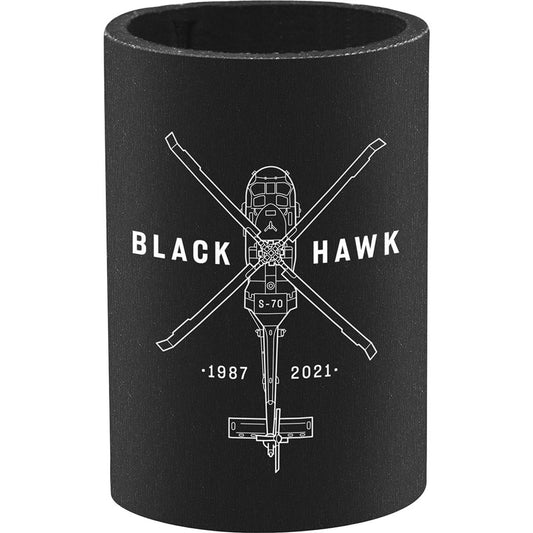 Rock the party with your own Black Hawk Cooler! Not only perfect for keeping drinks cold, but with its iconic aircraft logo, dates of service, and neoprene construction, you'll be the conversation starter at your next BBQ. Show your passion for this legendary aircraft with this fantastic drink cooler. www.defenceqstore.com.au