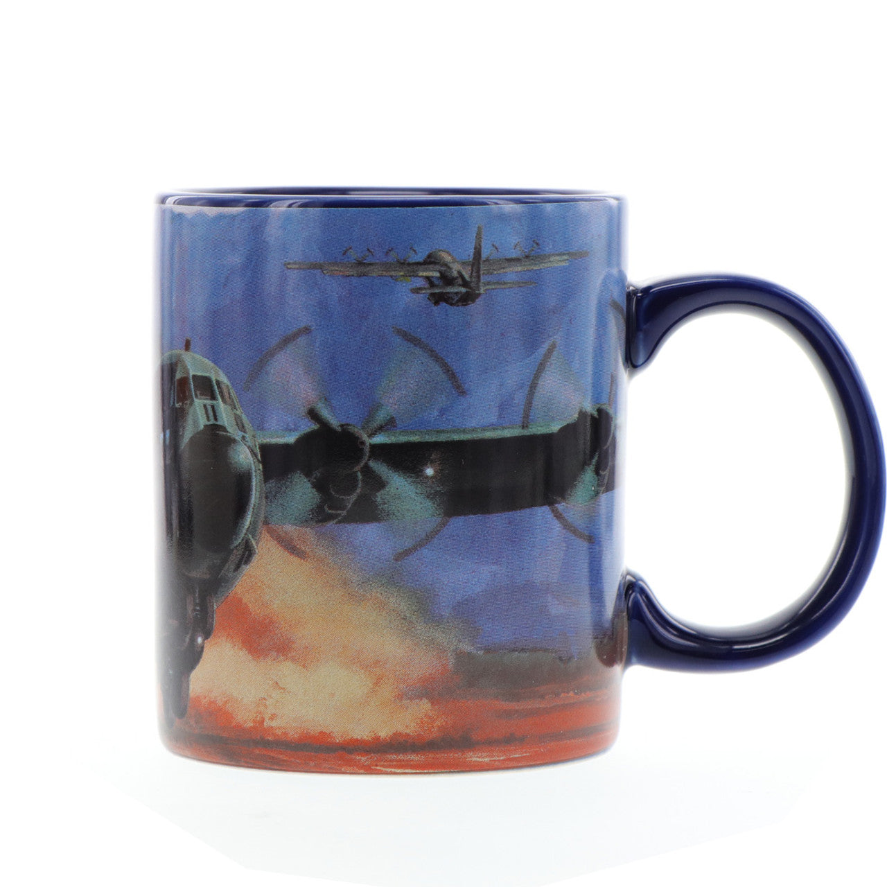 With a beautiful depiction of the workhorse C-130 Hercules and a schematic of the aircraft in the base, this mug is both eye-catching and unique. Made from durable ceramic with an easy-grip handle and scratch-resistant finish, it is perfect for enjoying hot or cold beverages. www.defenceqstore.com.au