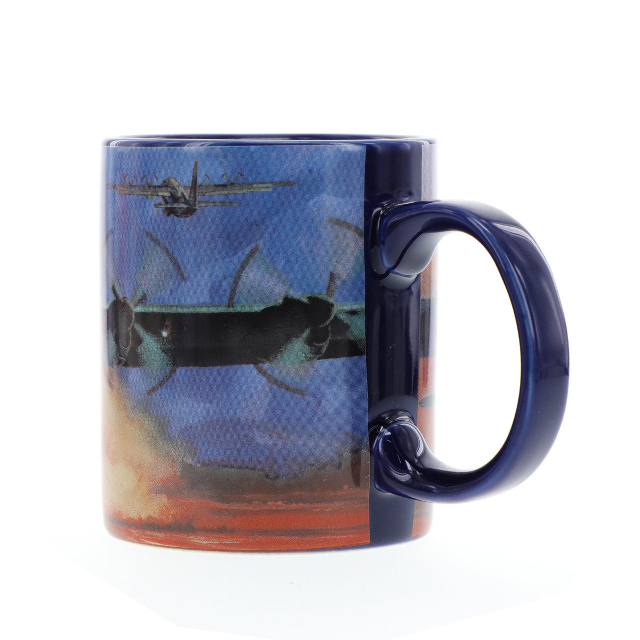 With a beautiful depiction of the workhorse C-130 Hercules and a schematic of the aircraft in the base, this mug is both eye-catching and unique. Made from durable ceramic with an easy-grip handle and scratch-resistant finish, it is perfect for enjoying hot or cold beverages. www.defenceqstore.com.au