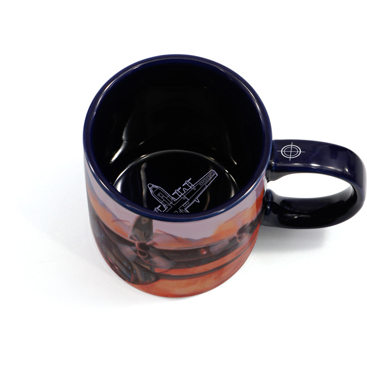 With a beautiful depiction of the workhorse C-130 Hercules and a schematic of the aircraft in the base, this mug is both eye-catching and unique. Made from durable ceramic with an easy-grip handle and scratch-resistant finish, it is perfect for enjoying hot or cold beverages. www.defenceqstore.com.au