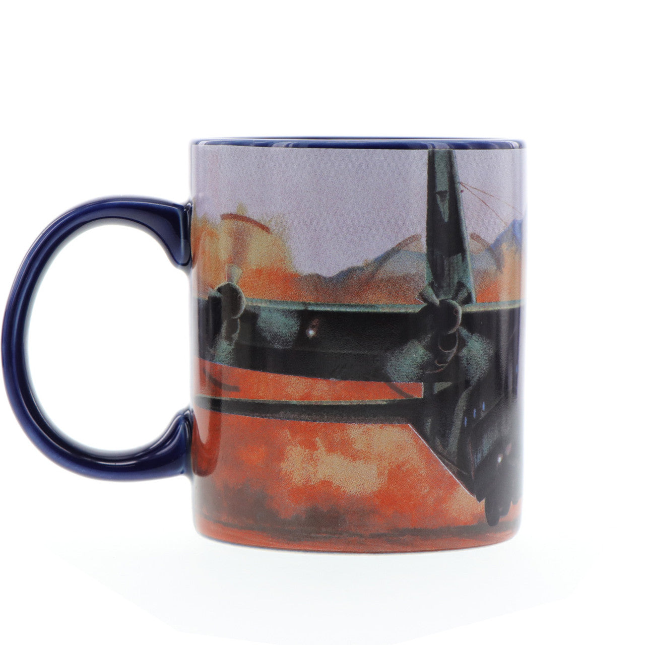 With a beautiful depiction of the workhorse C-130 Hercules and a schematic of the aircraft in the base, this mug is both eye-catching and unique. Made from durable ceramic with an easy-grip handle and scratch-resistant finish, it is perfect for enjoying hot or cold beverages. www.defenceqstore.com.au