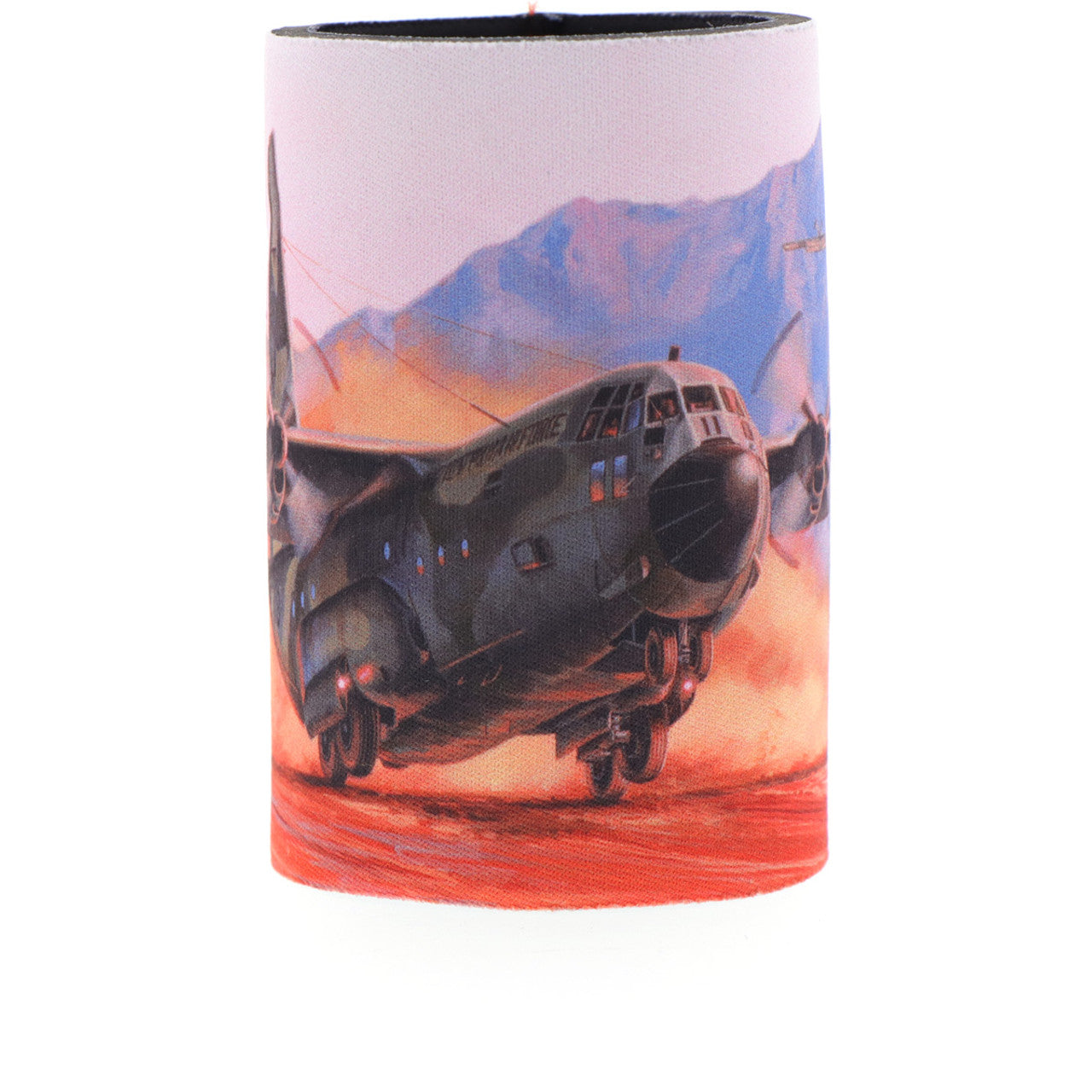 he durable neoprene material ensures that your drinks stay cold for hours, while the beautiful artwork depicting the C-130 Hercules adds a touch of style to your mornings. This cooler is perfect for sharing with family and friends. Don't miss out on this unique piece from the Iconic Aviation Collection. www.defenceqstore.com.au