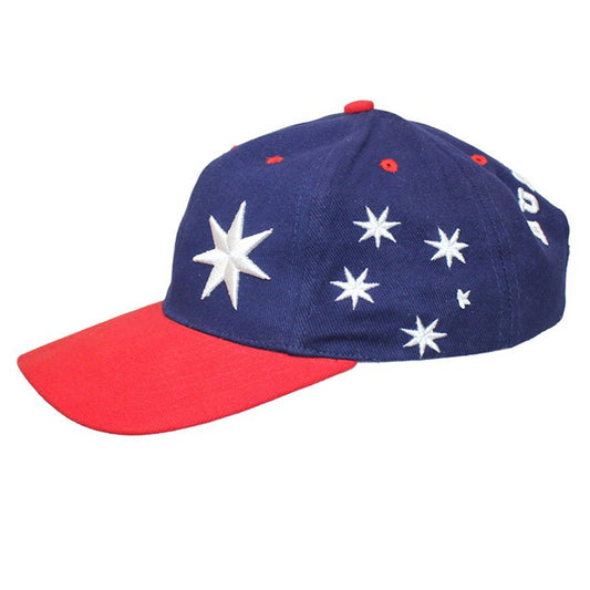 Show your pride with the Australian Flag Cap—the perfect companion for summer adventures, outdoor events, and everyday wear. Designed with ventilation holes to keep you cool during hot days, this cap features an adjustable back strap for a comfortable fit that suits most head sizes. www.defenceqstore.com.au