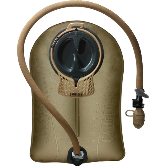Meet the Antidote®. More than just a reservoir, the Mil Spec Antidote Reservoir redefines the ultimate delivery system for an operator’s water supply and provides maximum adaptability for changing missions or combat environments. The reservoir image on this page is backlit to show detail.  www.defenceqstore.com.au