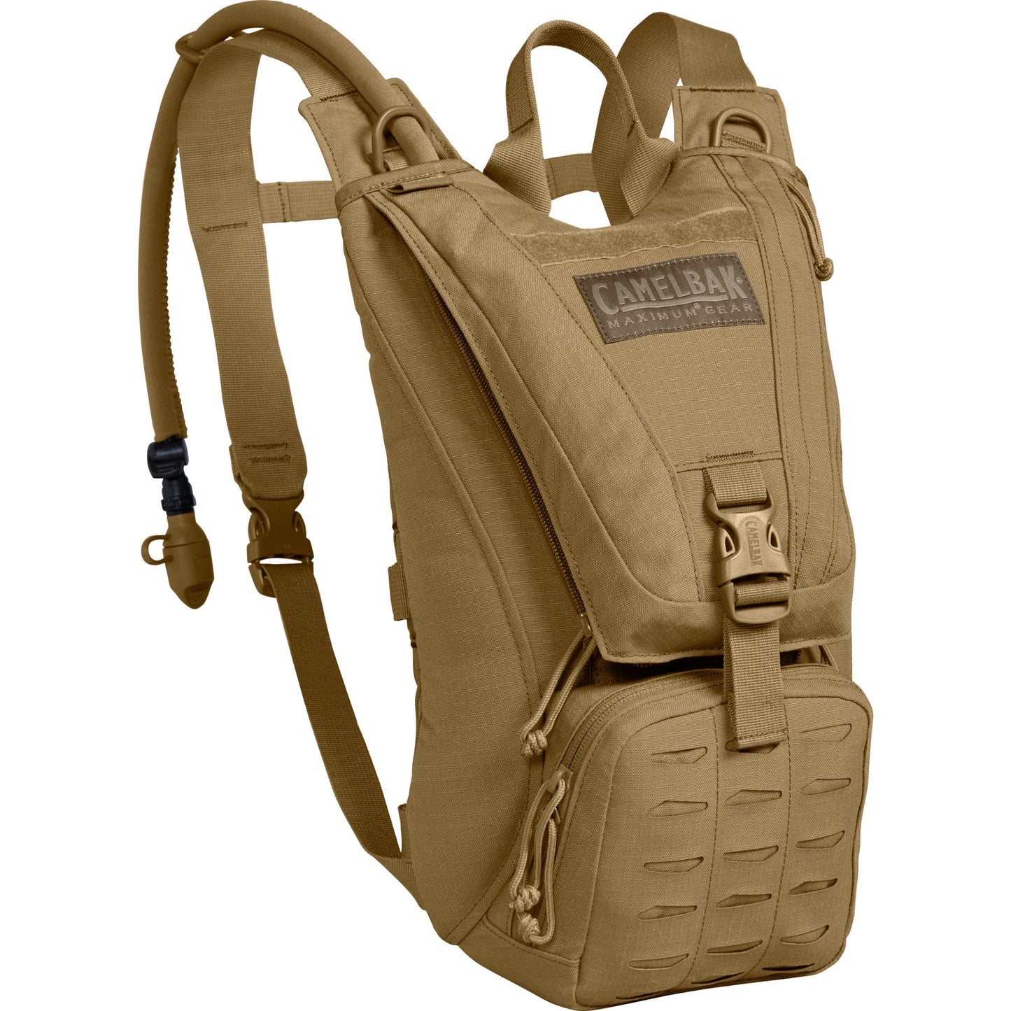 Perfect for shorter missions, the Ambush optimizes the area on a user's back with a wider platform, shorter torso length and reduced stack height. With external access to the 3L Mil Spec Crux Reservoir that provides 25% more water per sip, the Ambush is our largest hydration pack that includes external fill. www.defenceqstore.com.au