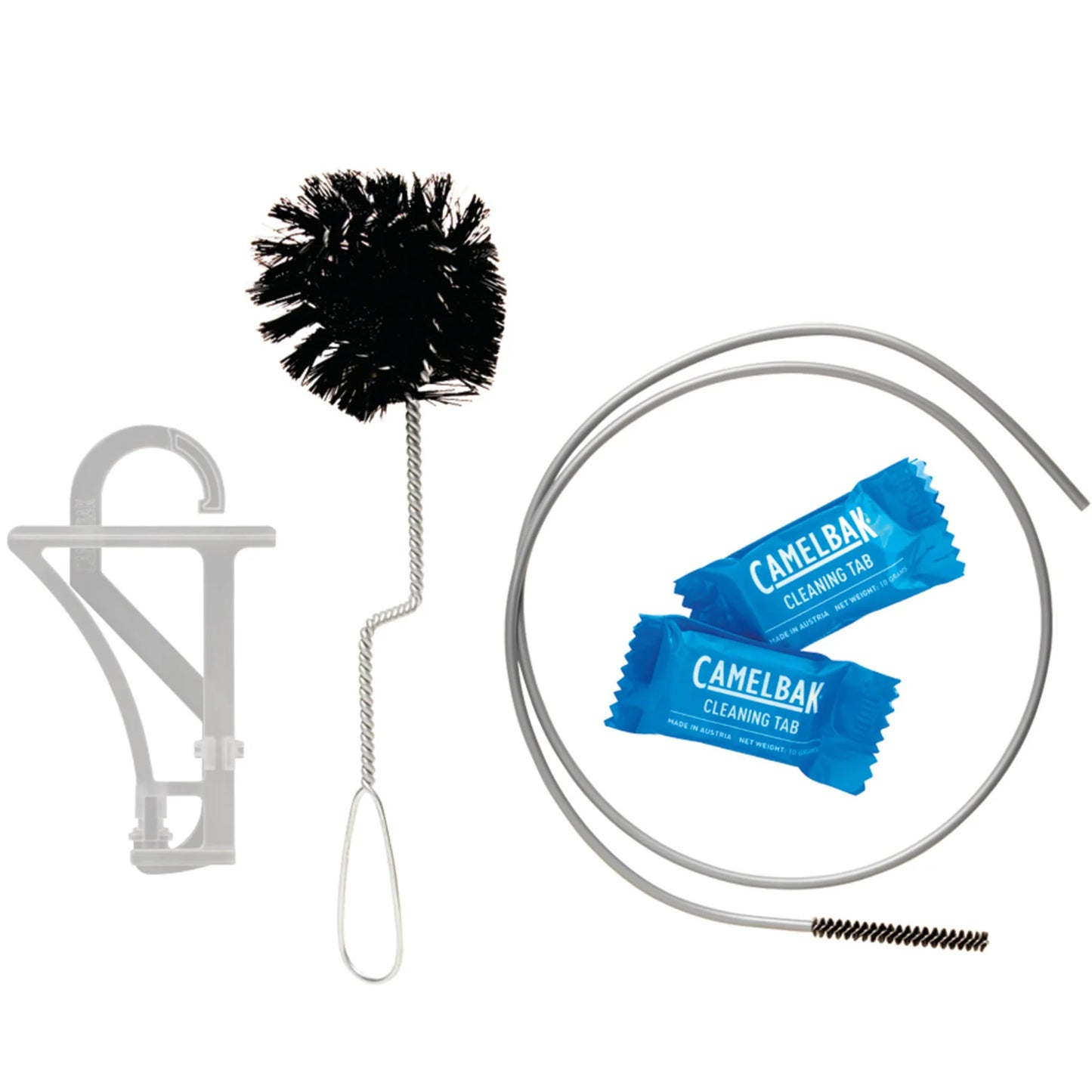 Keep your CamelBak Crux reservoir pristine and ready for action. This complete cleaning kit includes everything you need to maintain hygiene and extend the life of your hydration system. Fast, thorough cleaning means more time doing what matters. Essential gear for anyone serious about their equipment care. www.defenceqstore.com.au